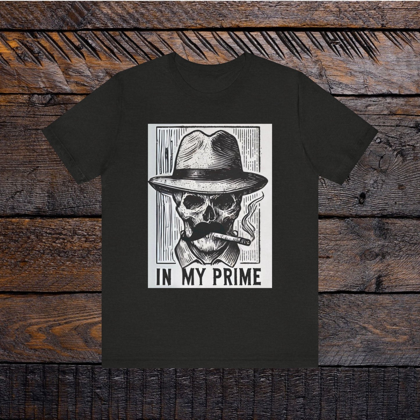 In My Prime | Smoking Cowboy Skull Tee