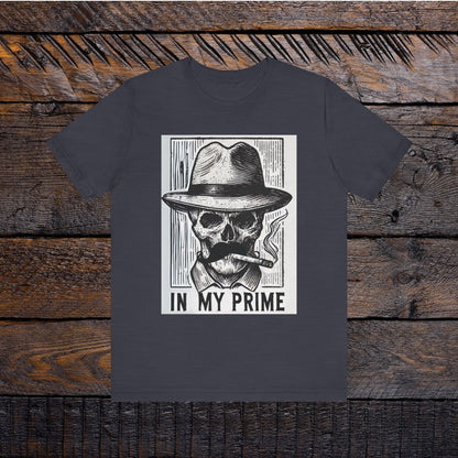 In My Prime | Smoking Cowboy Skull Tee