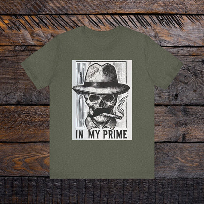 In My Prime | Smoking Cowboy Skull Tee