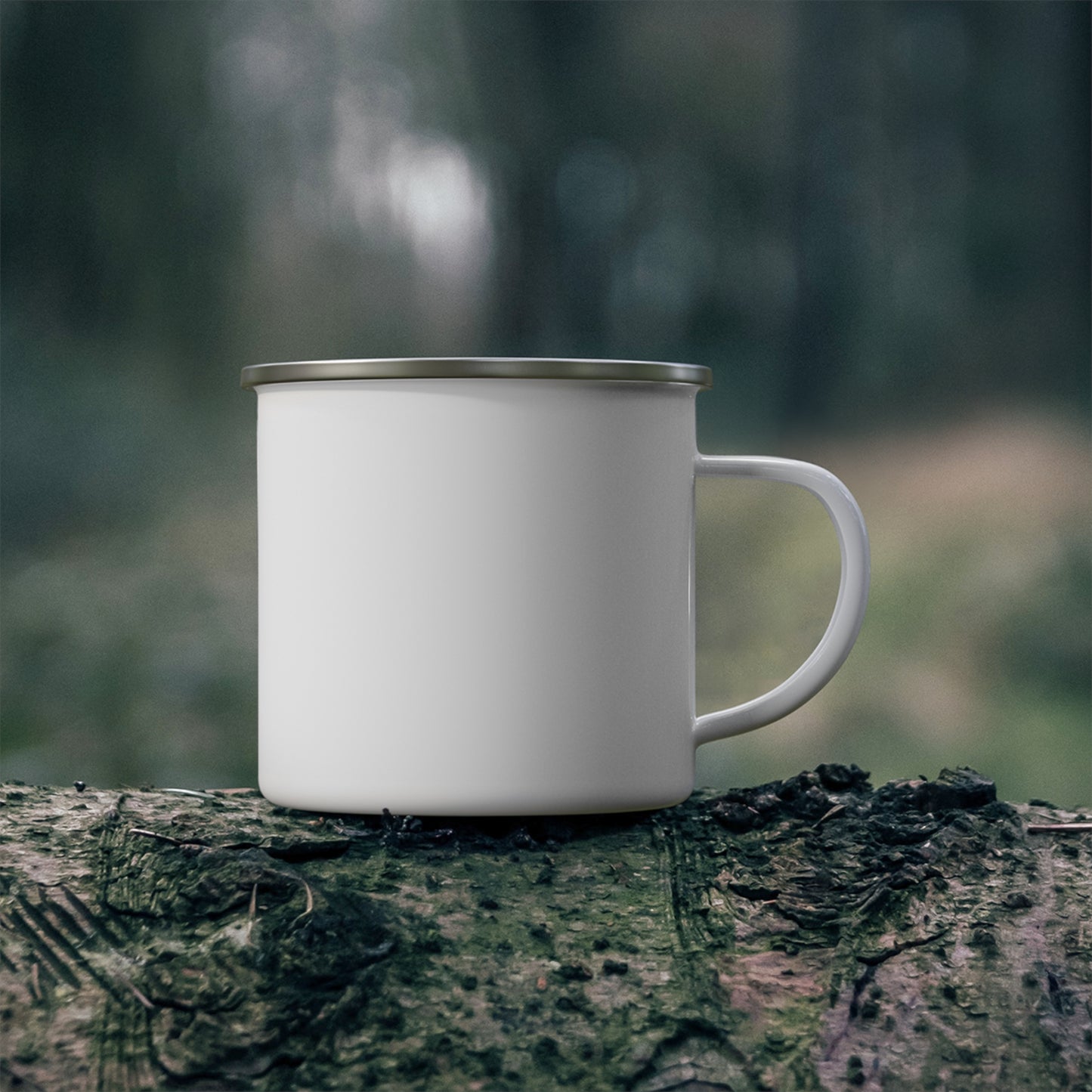 Mato Bear 12 oz Enamel Camping Mug