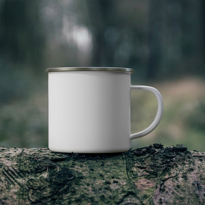 Mato Bear 12 oz Enamel Camping Mug