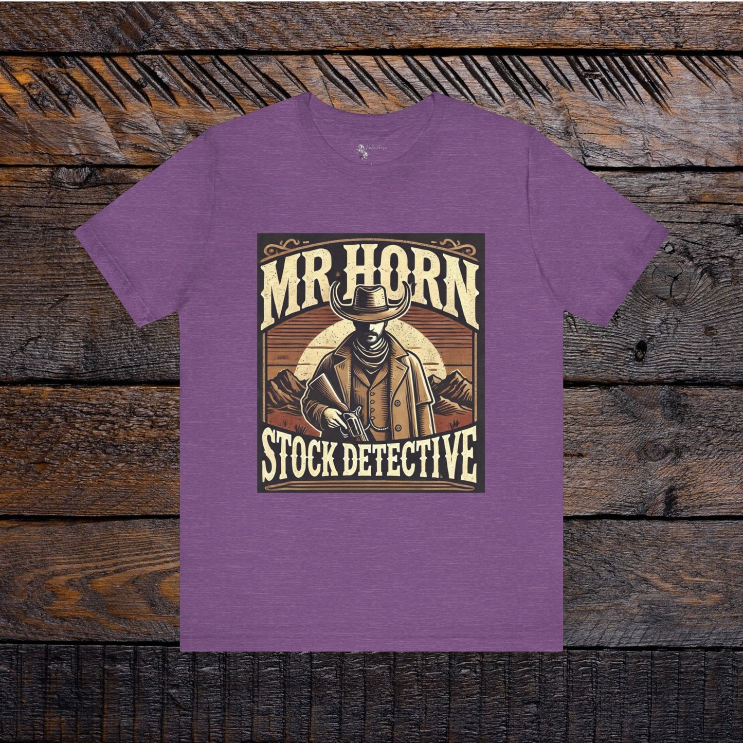 Stock Detective | Tom Horn Unisex Jersey Short Sleeve Cowboy Tee