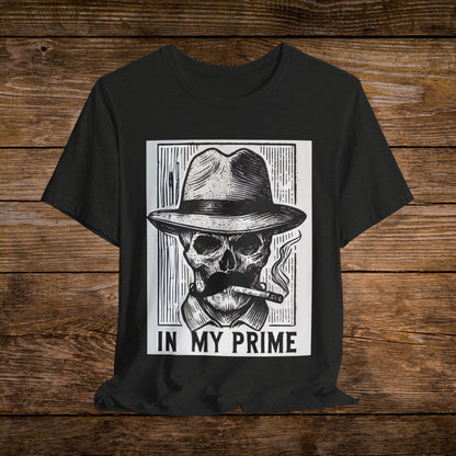 In My Prime | Smoking Cowboy Skull Tee