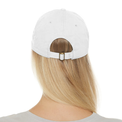 Mato Bear | Dad Hat with Leather Patch (Rectangle)