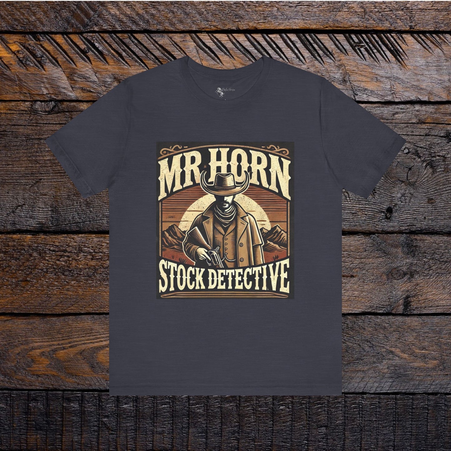 Stock Detective | Tom Horn Unisex Jersey Short Sleeve Cowboy Tee