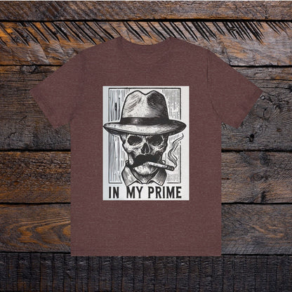 In My Prime | Smoking Cowboy Skull Tee