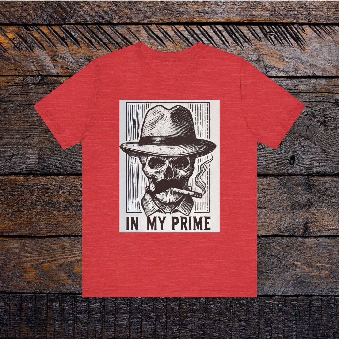 In My Prime | Smoking Cowboy Skull Tee