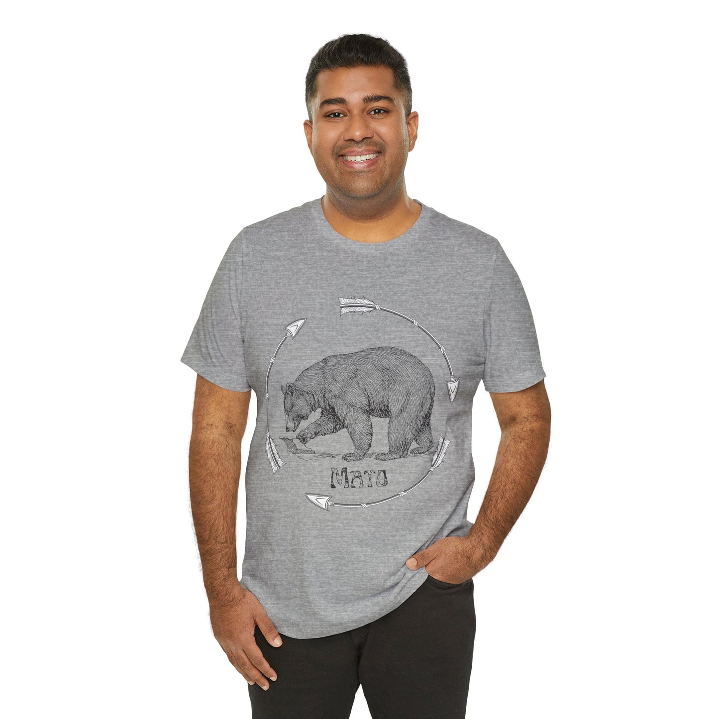 Mato Bear | Unisex Short Sleeve Graphic Tee