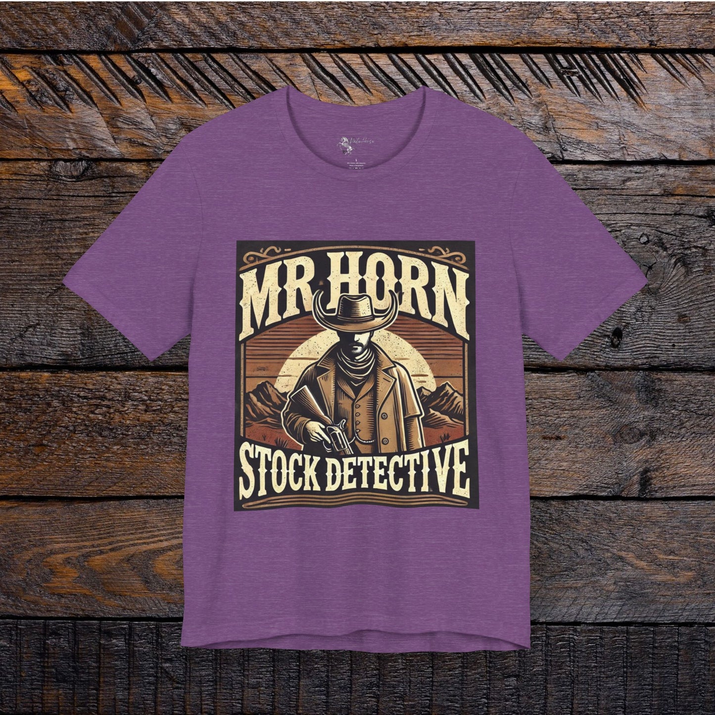 Stock Detective | Tom Horn Unisex Jersey Short Sleeve Cowboy Tee