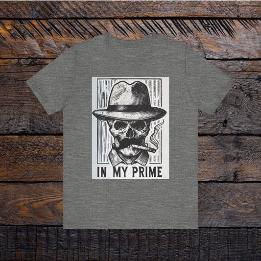 In My Prime | Smoking Cowboy Skull Tee