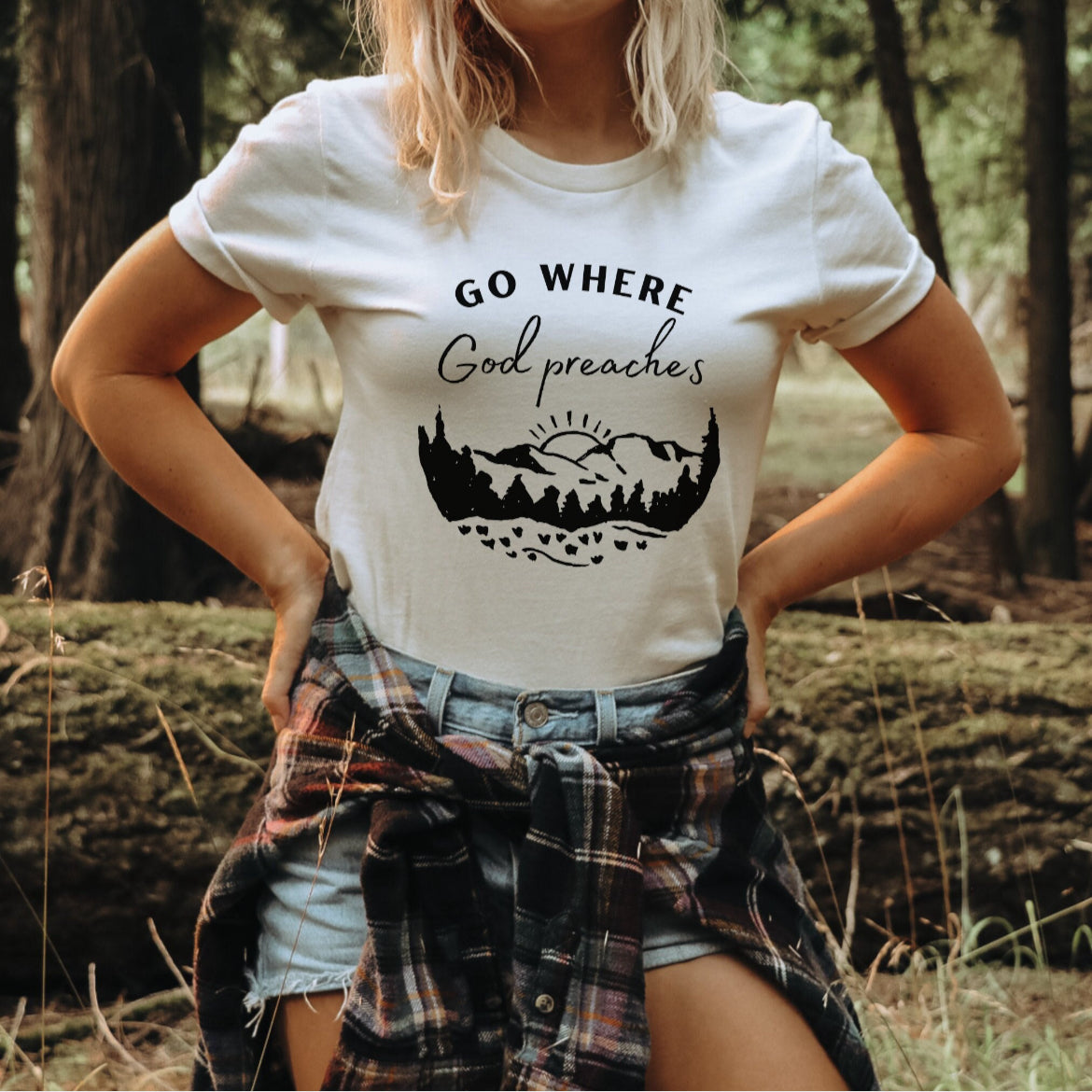 Where God Preaches | Short Sleeve Tee